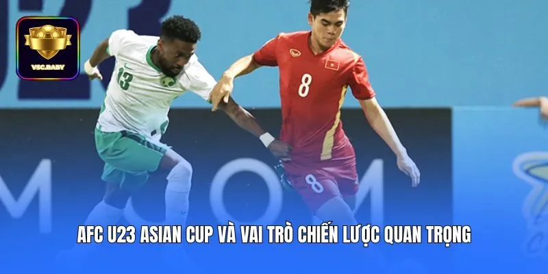 AFC U23 Asian Cup và vai trò chiến lược quan trọng