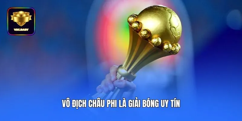 Vô địch châu Phi là giải bóng uy tín